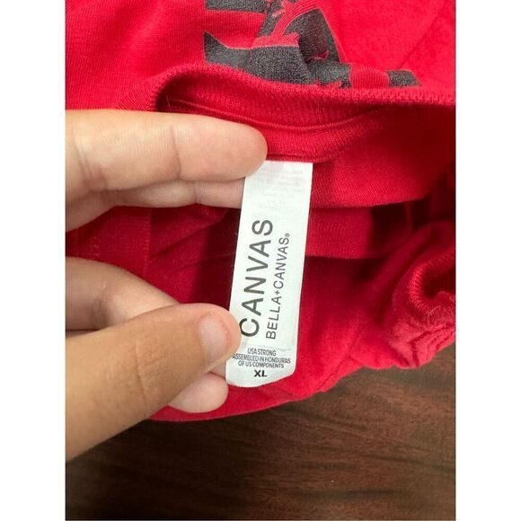 Glen Templeton Nation Red Mens Short Sleeve Tee Size X-Large - Picture 5 of 8